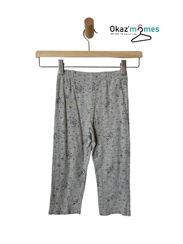 Pyjama 2 pièces bleu marine et gris - La Redoute 4 ans (102cm) - photo numéro 5