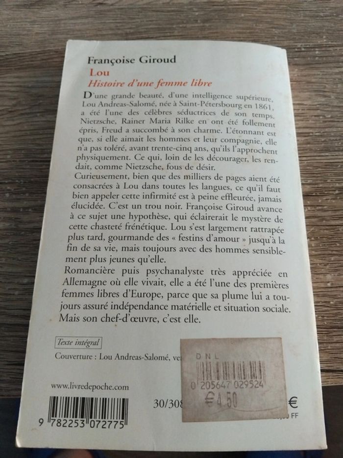 Lou histoire d'une femme libre - photo numéro 4