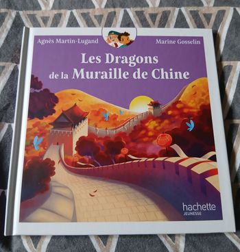 Livre les dragons de la muraille de Chine 