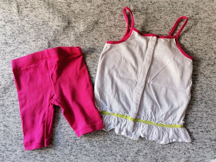 Ensemble leggings et débardeur minnie taille 12 mois - photo numéro 2