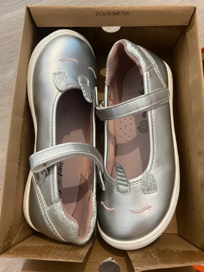 Chaussures fille 30 Licornes Argent - photo numéro 8