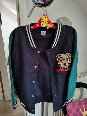 Superbe veste Teddy garçon Petit Bateau 6 ans 
