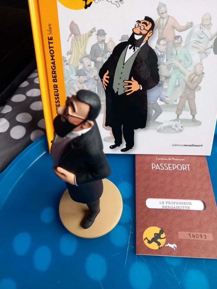 Figurine le professeur bergamotte hilare - photo numéro 5