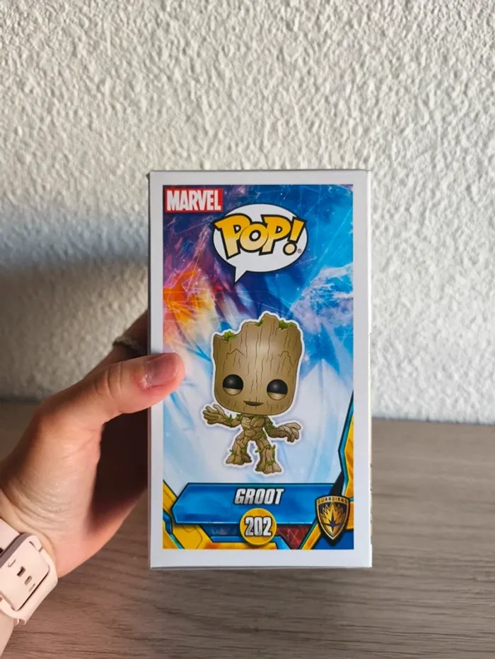 Figurine Funko pop Marvel de groot - photo numéro 4