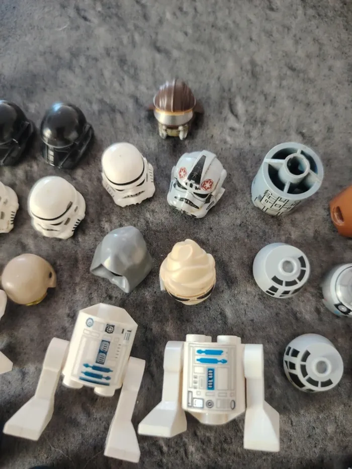 Lot vrac lego star wars pièces détachées incomplètes - photo numéro 5