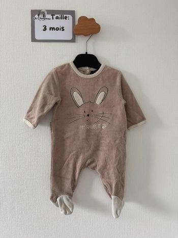 Pyjama / dors bien / grenouillère - taille 3 mois 🌼