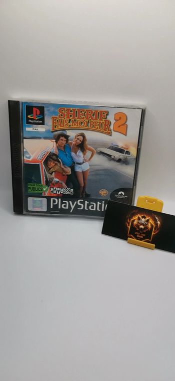 Jeu PS1 Sherif fait moi peur 2