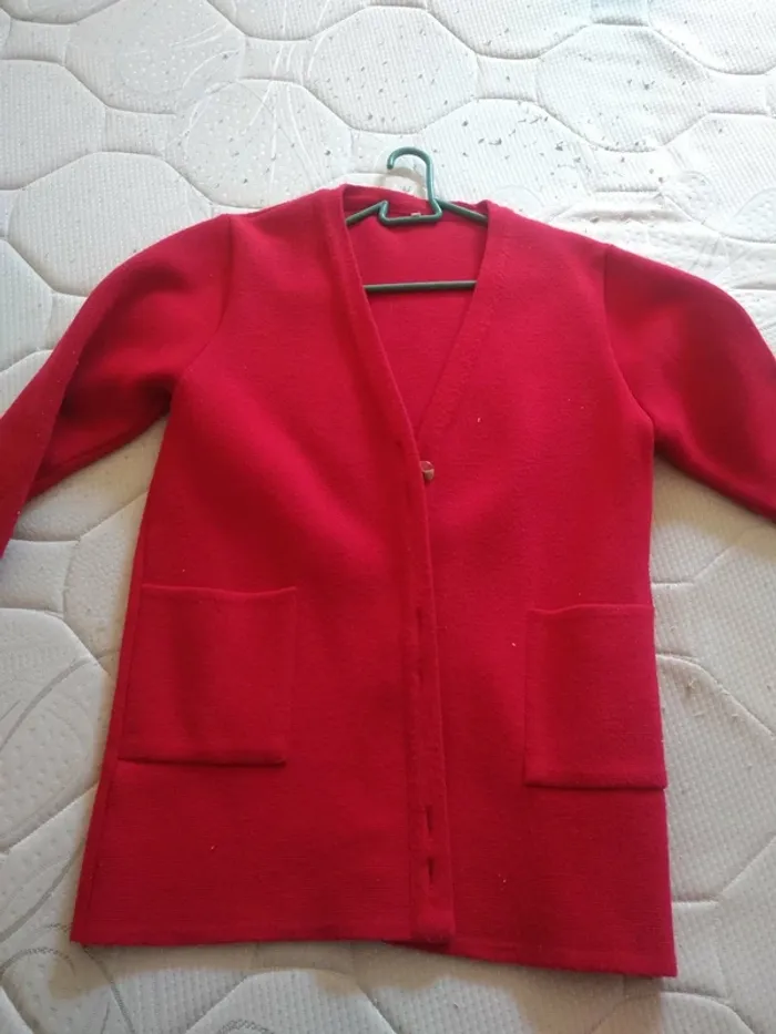 Gilet Femme Rouge - photo numéro 4