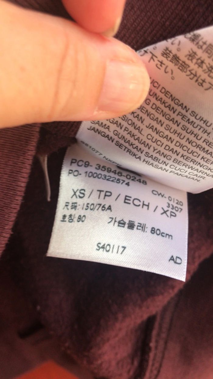 Levi’s sweat à capuche taille xs - photo numéro 4