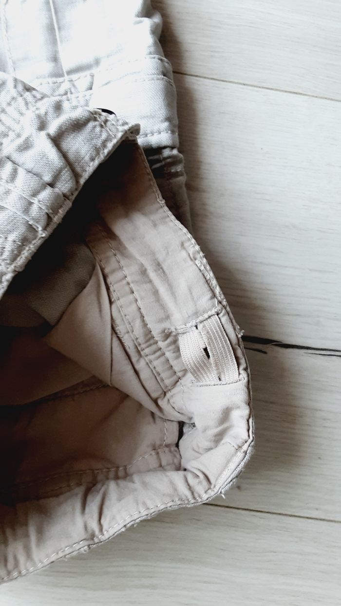 Vêtement garçon short bermuda beige Okaïdi 3 ans - photo numéro 3