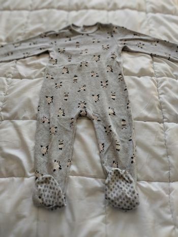 Pyjama velours taille 2 ans