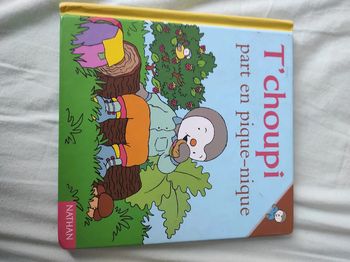 Livre T'choupi part en pique nique
