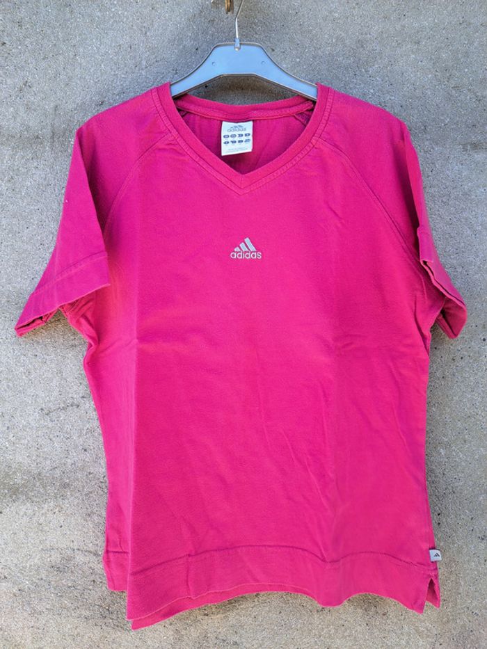 T-shirt rose Adidas