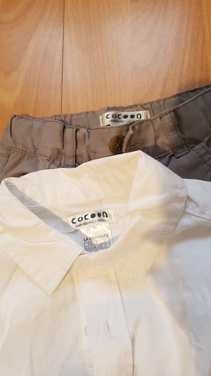 Ensemble pantalon chemise - photo numéro 4