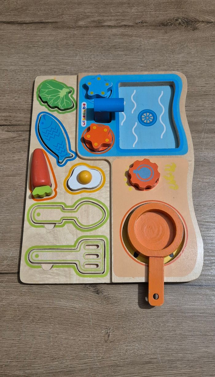 Set de cuisine en bois - photo numéro 3
