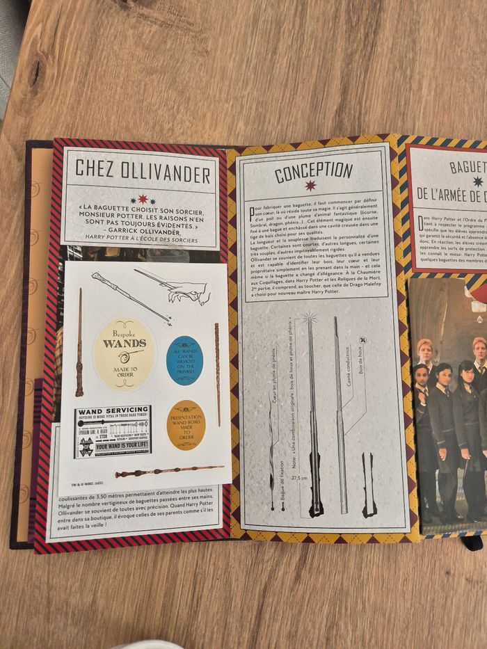 Coffret magique du monde des sorciers -Harry Potter- Baguettes Magniques - photo numéro 8