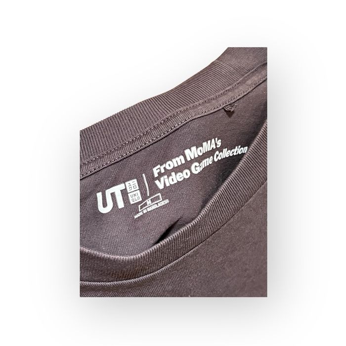 T-shirt Tetris UT Uniqlo bleu marine taille M - photo numéro 3