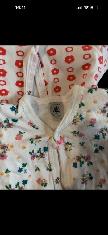 2 pyjama petit bateau