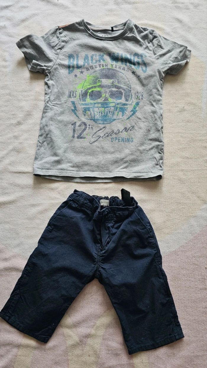 Ensemble  ikks / jean bourget 10/8ans