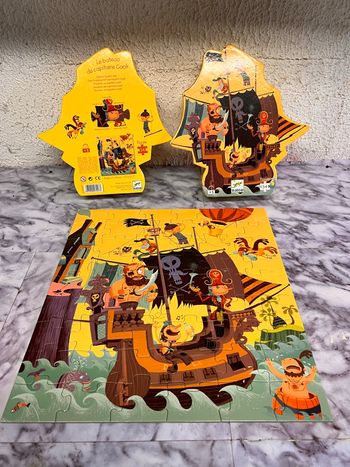 Puzzle 54 p Djeco Le bateau du capitaine Cook 