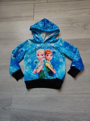 Sweat à capuche 2/3 ans Reine des neiges Disney