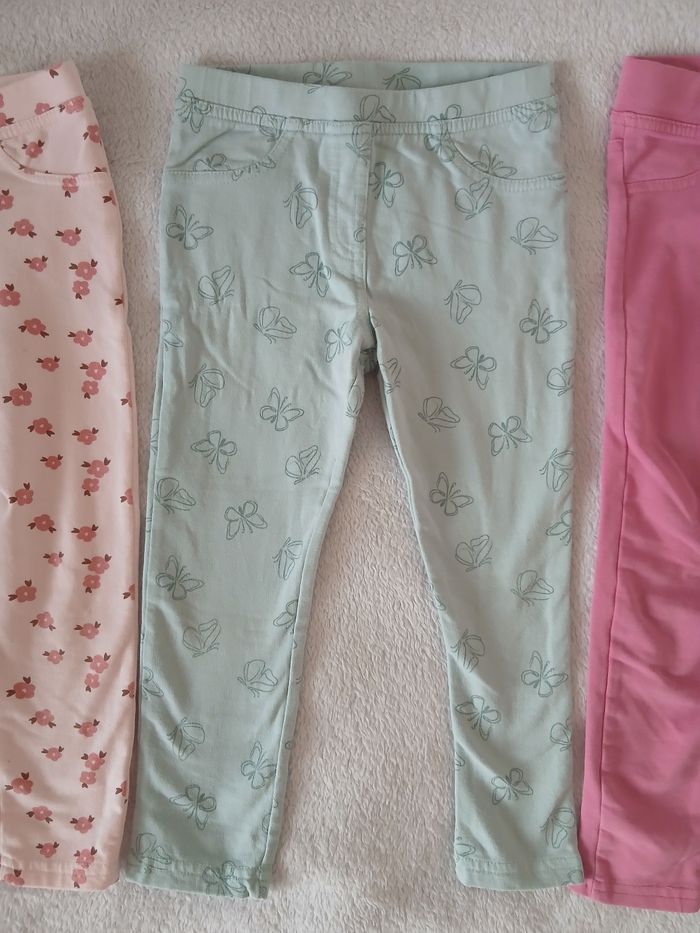 Lot de 3 jeggings 3 ans - photo numéro 2