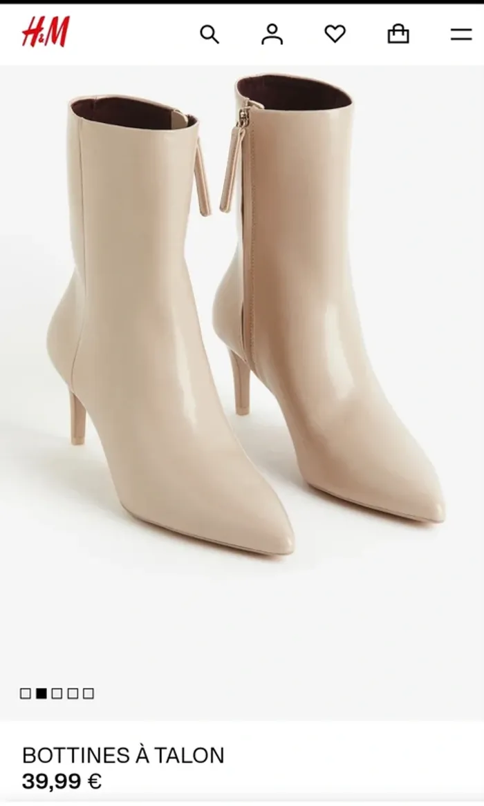 bottines à talon H&M pointure 41 - photo numéro 9