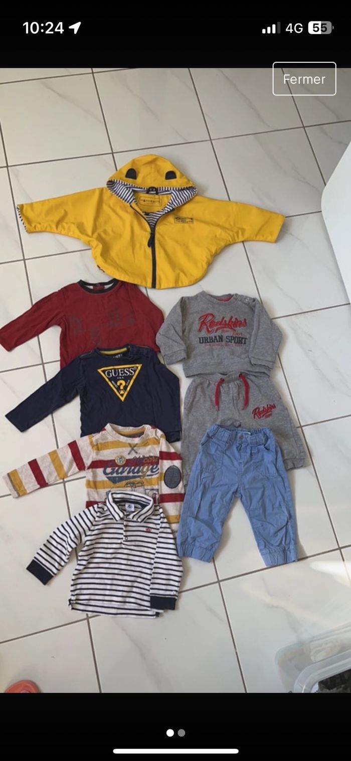 Lot mi-saison Garçon