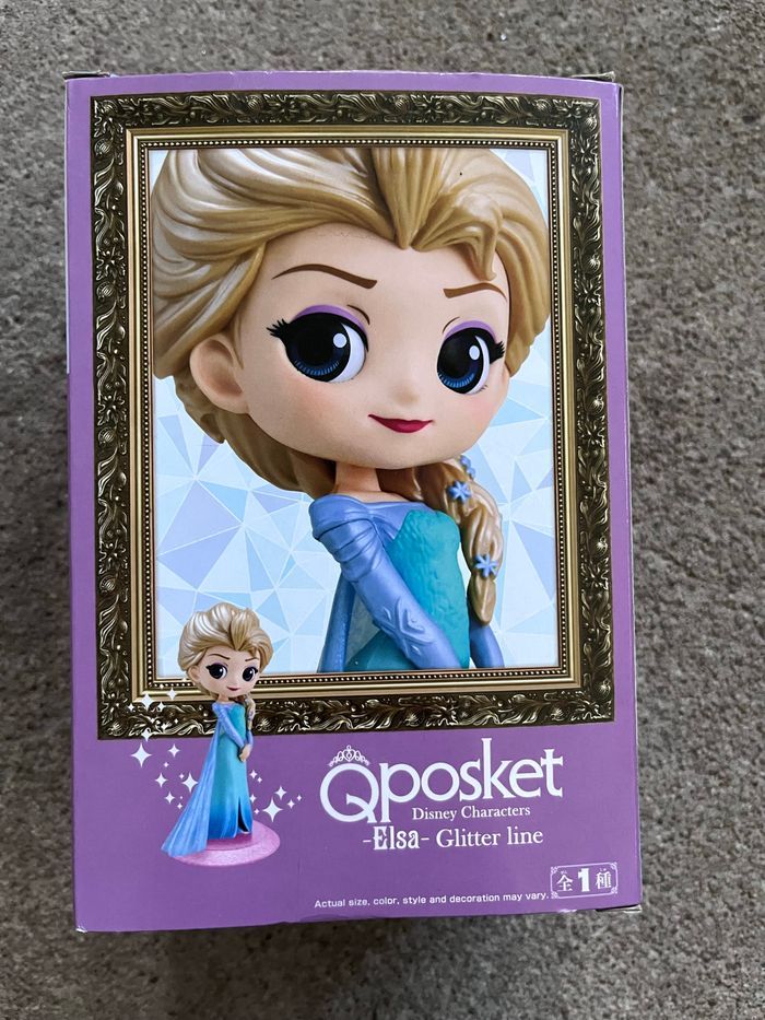 Figurine Elsa la reine des neiges Disney Qposket - photo numéro 2