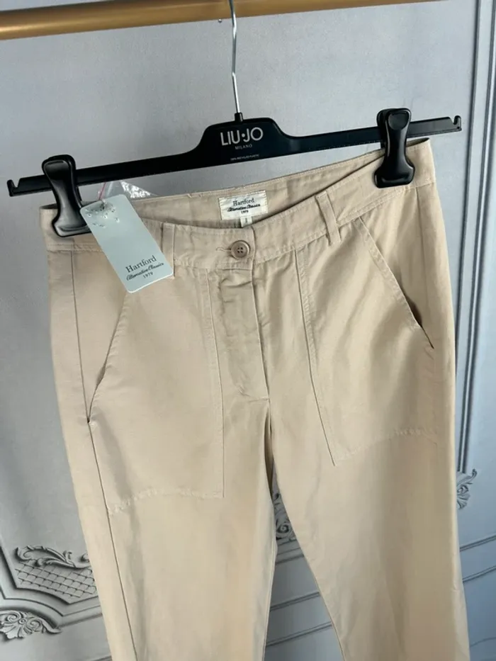 Pantalon beige Hartford T0 / XS neuf - photo numéro 2