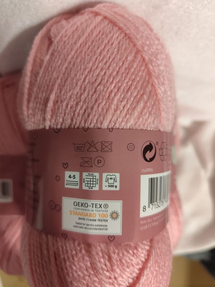 7 pelotes rose - photo numéro 4