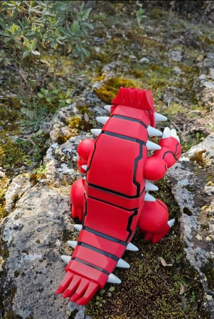 Super grande figurine Pokemon Nintendo Groudon de 22cm - photo numéro 6