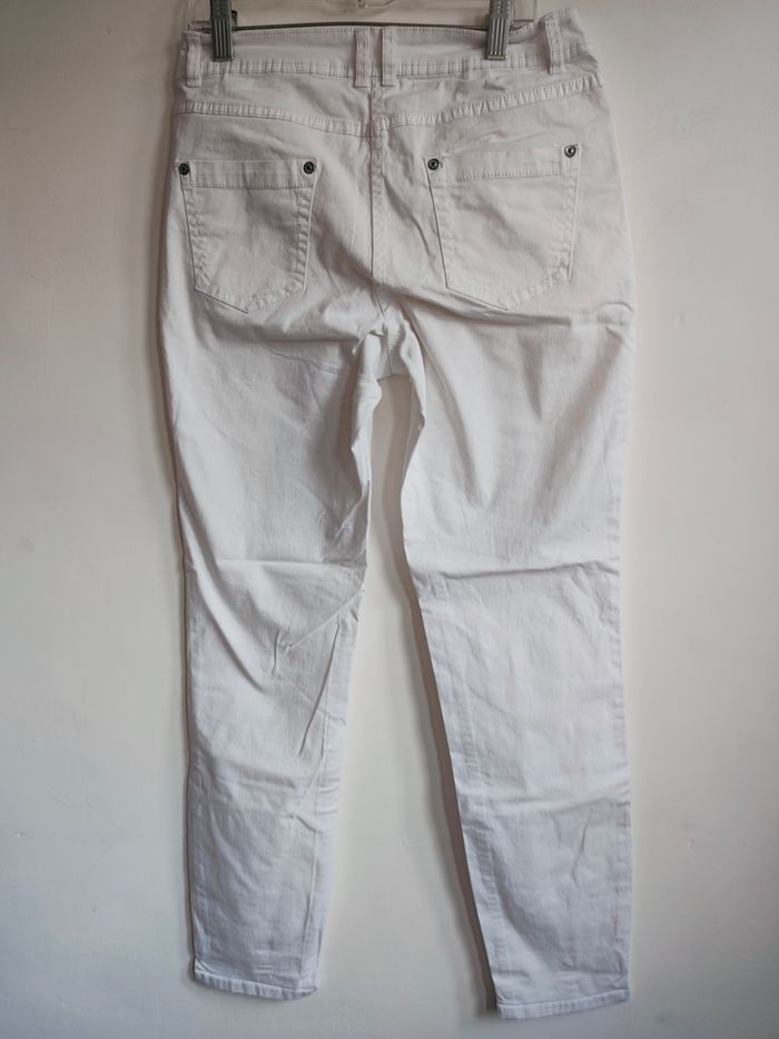 Pantalon blanc classique – Taille 36 – Sans marque - photo numéro 2