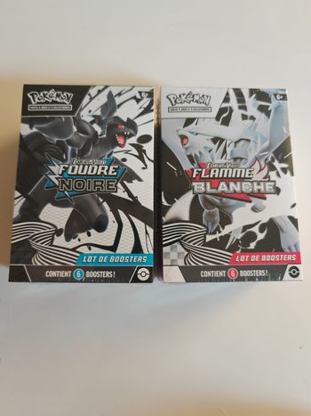 Lot de 2 bundles 10.5 flamme blanche et foudre noire