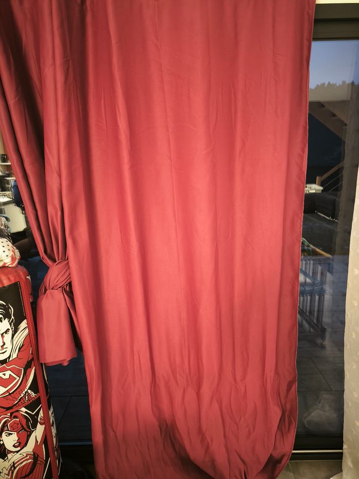 Rideau opac lot de 2 - photo numéro 2