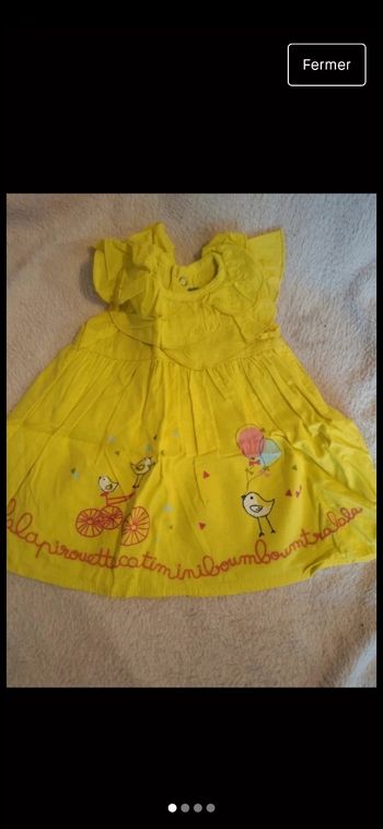 Robe catimini 1 mois