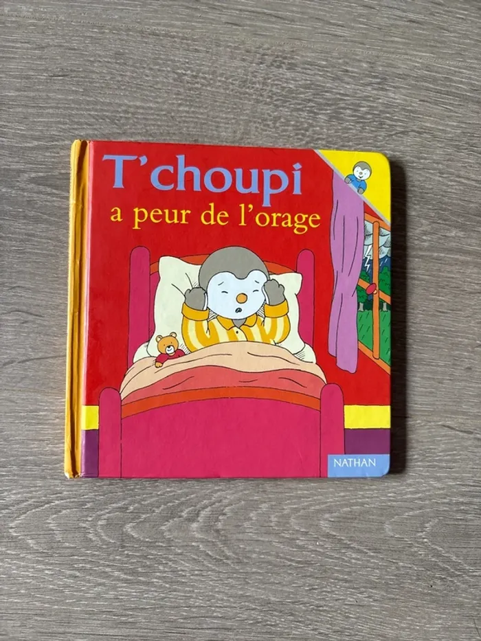 T'choupi a peur de l'orage