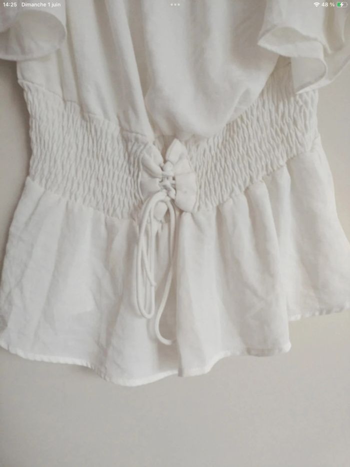 T-shirt blanc - Koolook - Taille S - photo numéro 3