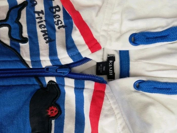 Veste zippée 9 mois manches longues - photo numéro 2