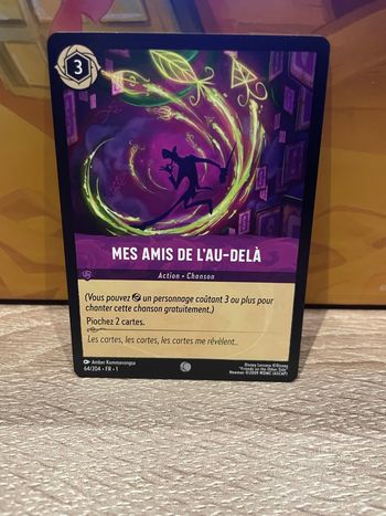 Carte Lorcana 64/204 Mes amis de l’au-delà Ch1