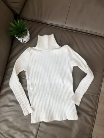 Tee-shirt crème fille Zara