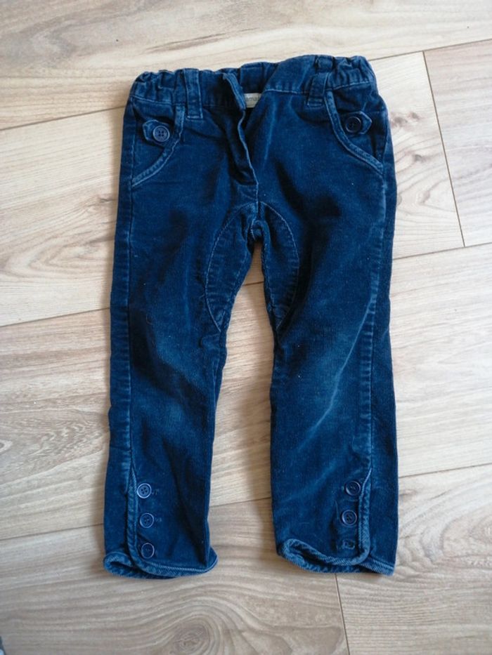 Pantalon velours cotelé