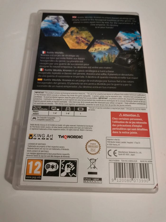 Battle world Kronos Nintendo switch - photo numéro 3