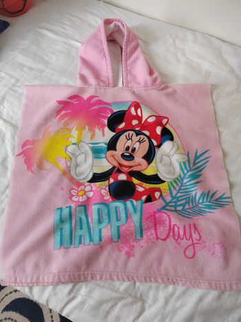 Poncho serviette minnie
