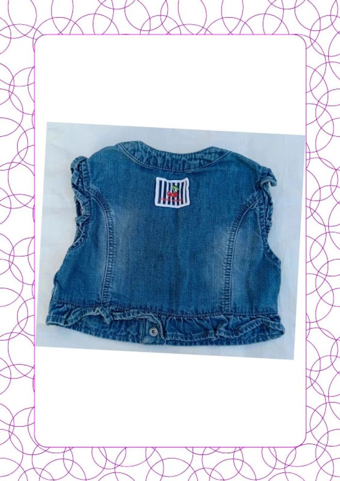 Veste en jean 12 mois - photo numéro 3