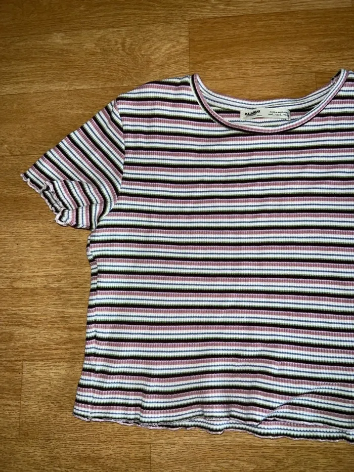 Tee-shirt côtelé