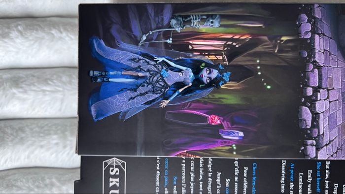 Poupée collector Monster High Skullector Emily la Mariée Cadavérique - Édition limitée Tim Burton (neuve, boîte intacte) ! - photo numéro 8