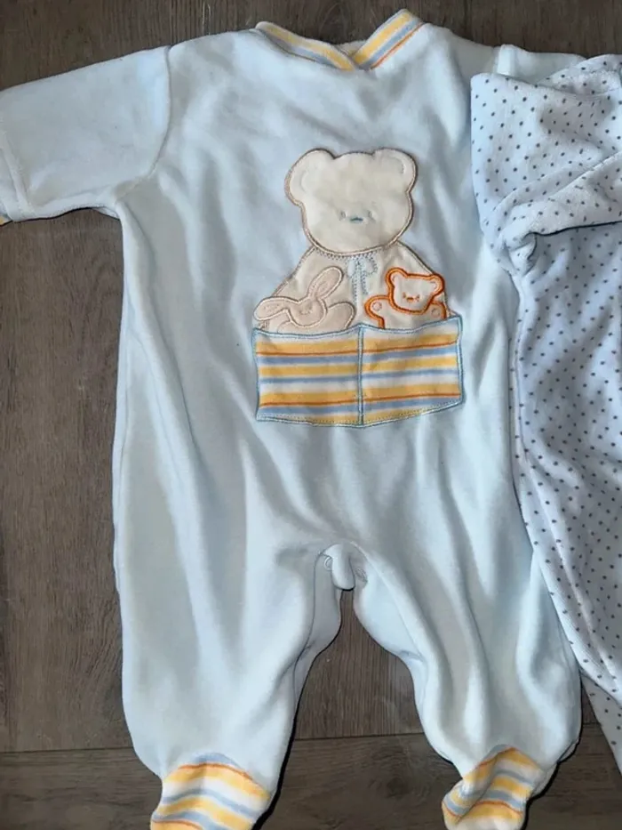 Lot de pyjama velours - photo numéro 2