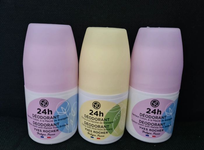 Lot déodorants Yves Rocher