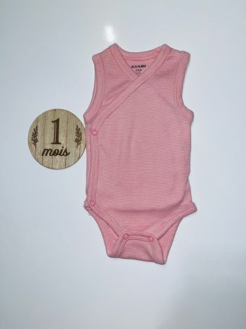 Body 1 mois kiabi